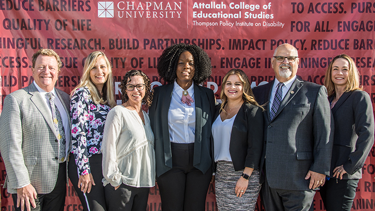 Group picture of Thompson Policy Institute's DisAbility Summit speakers