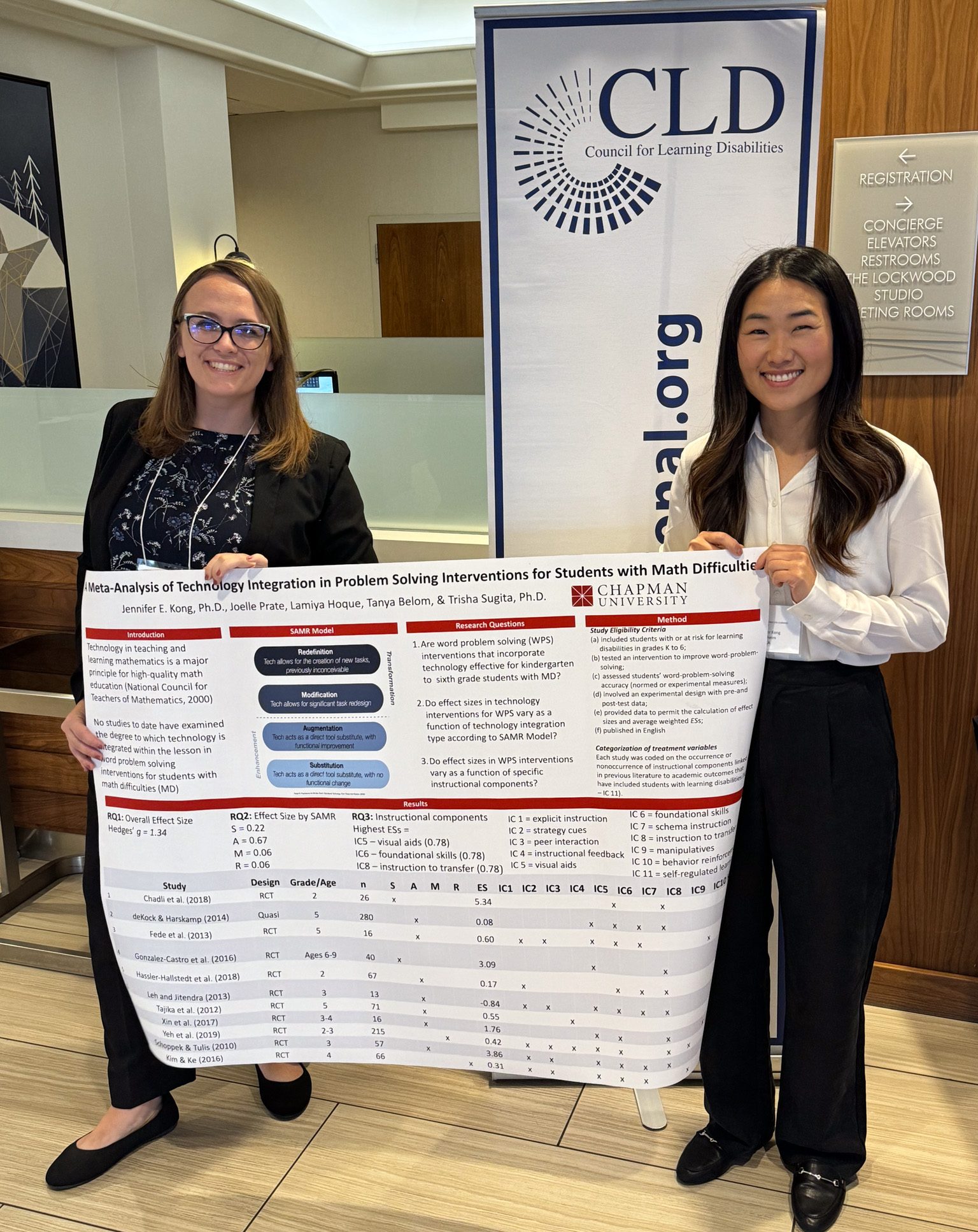 (L-R): Ph.D. Student Joelle Prate and Dr. Jennifer Kong. 