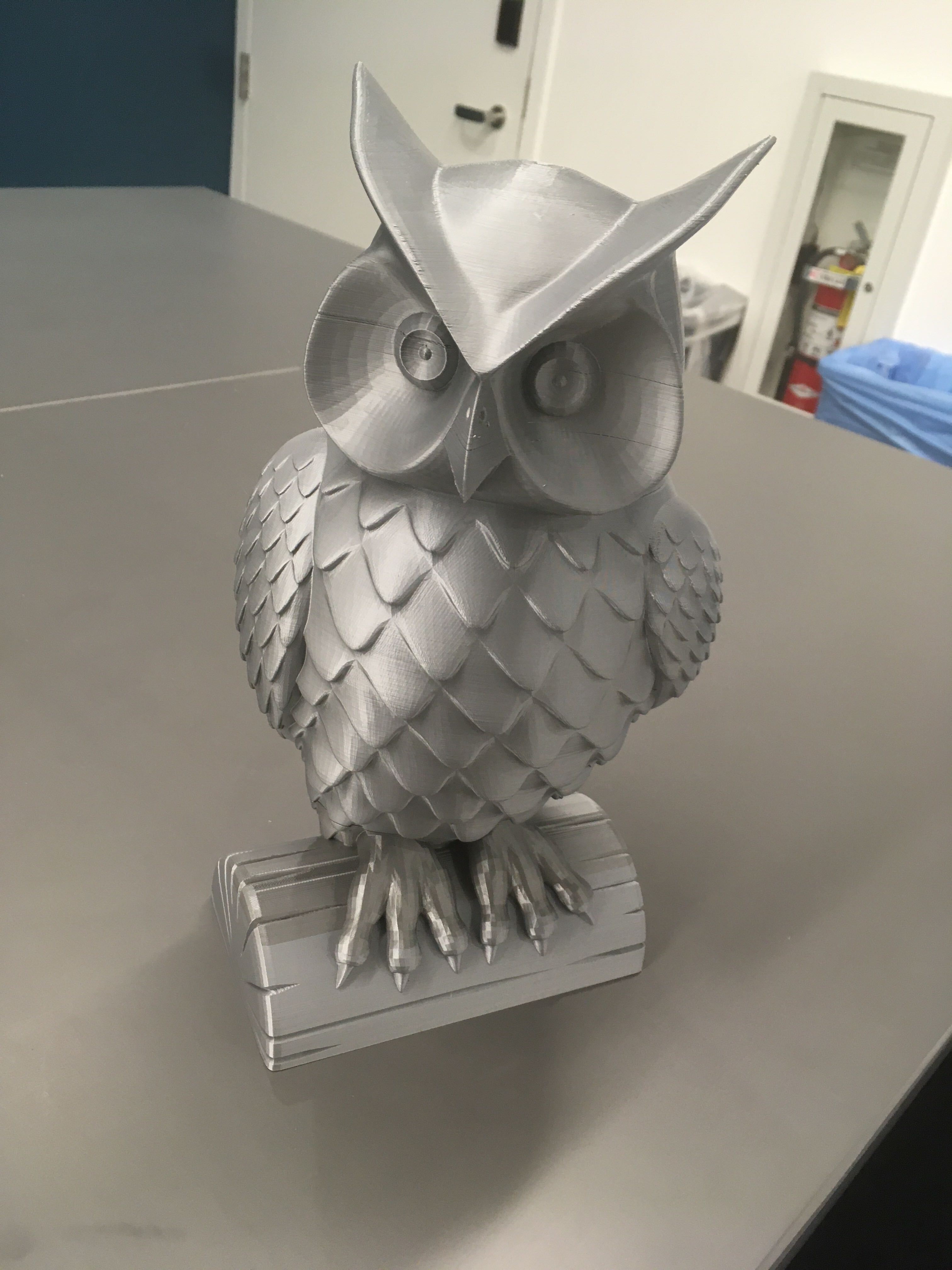 3D printed owl