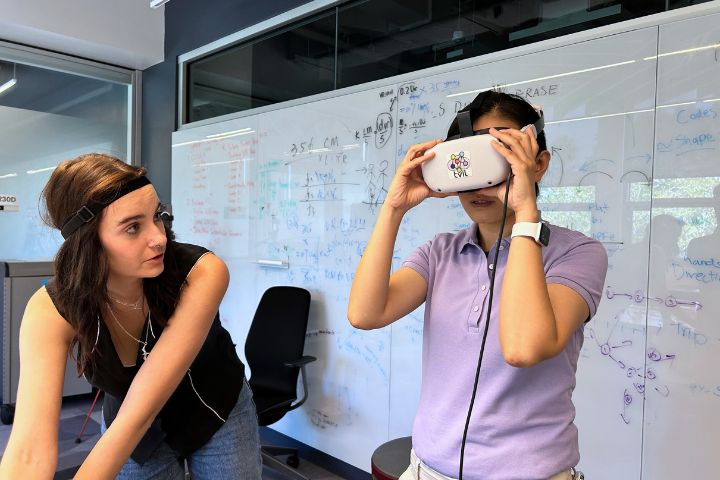 Alexandra Fomina and Dr. Trudi Qi