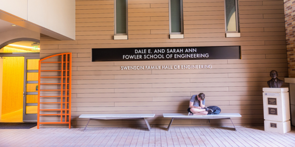 Fowler School of Engineering Students Reach for Academic Excellence