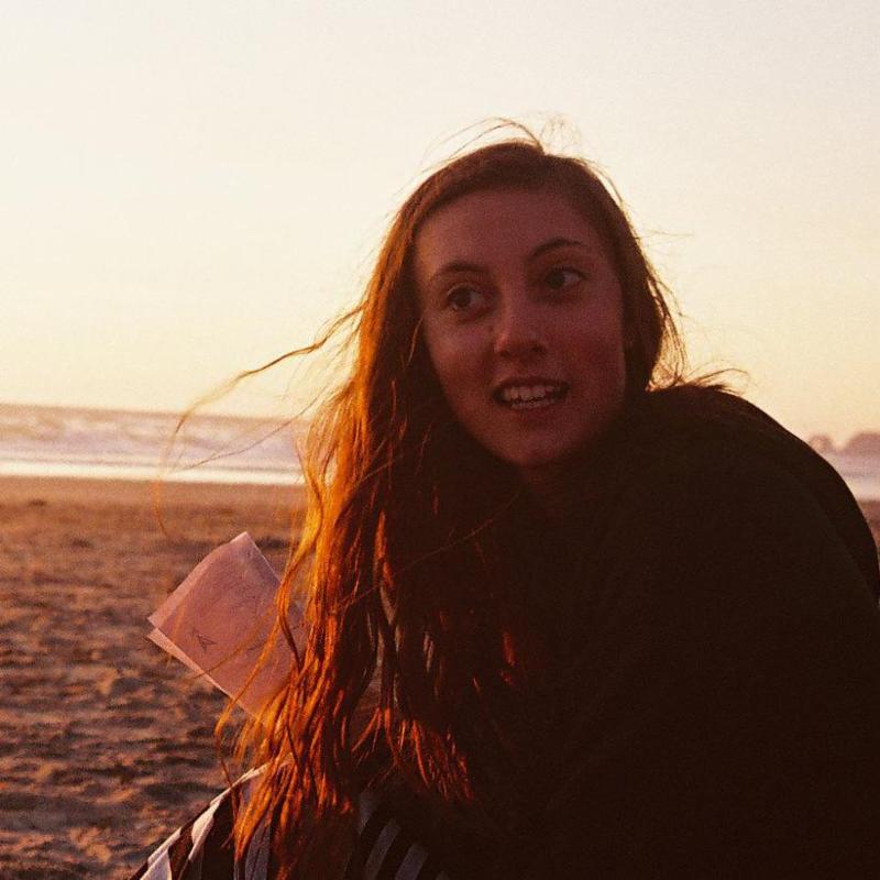 Image of Esme on the beach