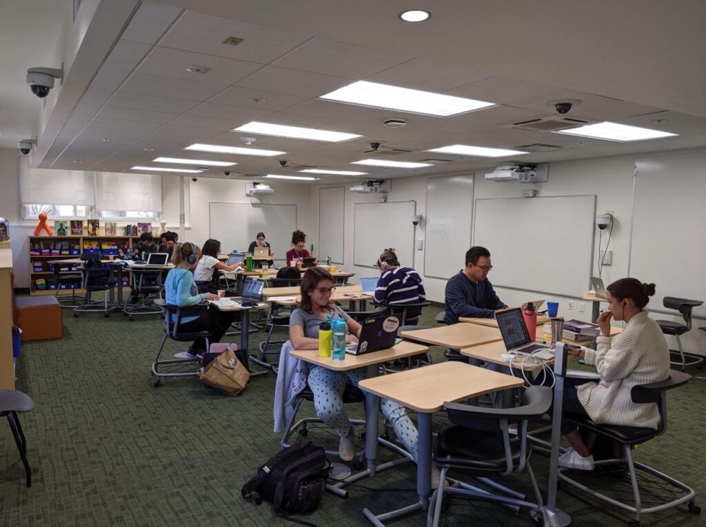Students at Writing Oasis