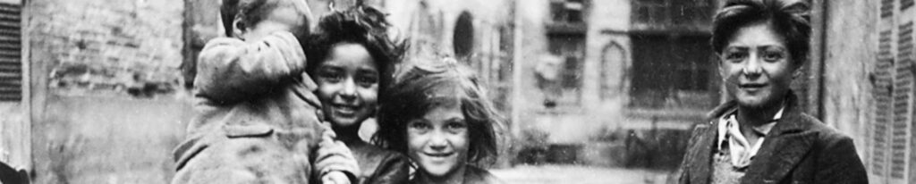 Roma children, photo courtesy of USHMM, courtesy of Elizabeth Eidenbenz