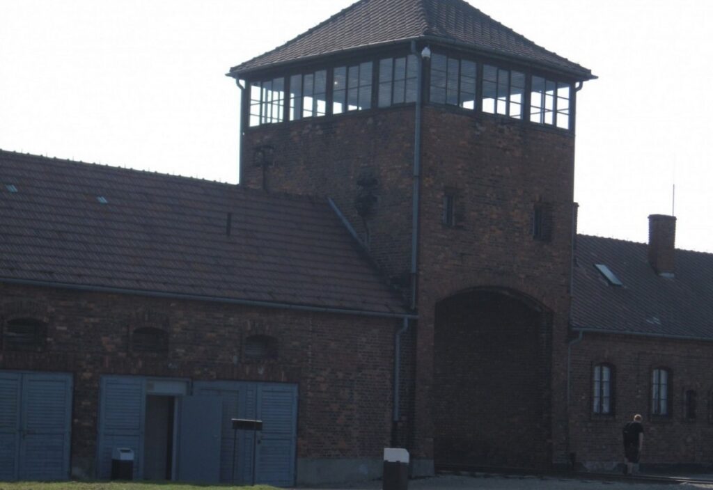 Auschwitz Entrance