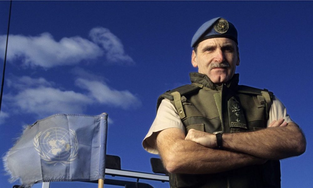 General Dallaire in his United Nations Uniform