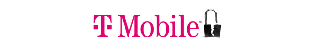 Image of the T-Mobile logo with a broken padlock next to it.