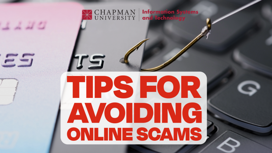 Avoiding Online Scam Blog Banner