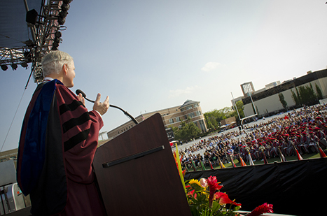 Dean Campbell at 2013 Graduation Ceremony