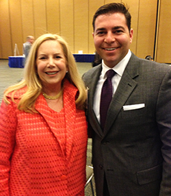 ABA President Laurel G. Bellows and Ray Gennawey