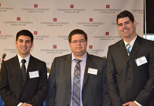 Jason Hirshhorn Jack Anderson and Evan Brennan Chapman University Sports Law Symposium