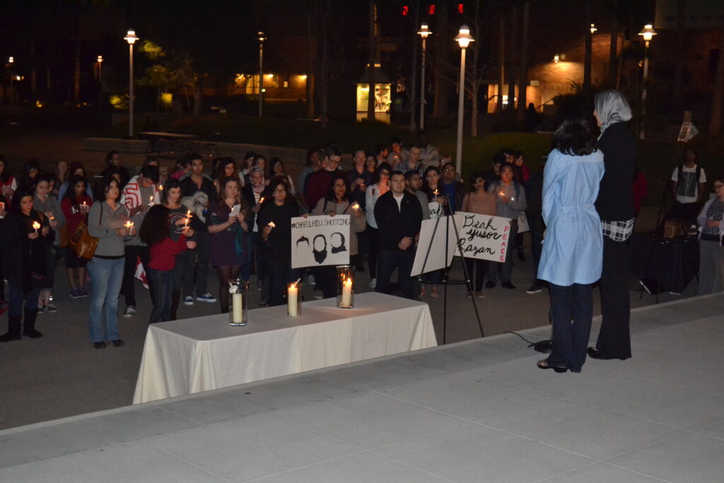 UNC Candlelight Vigil at Chapman University