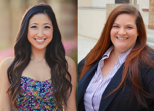 Two headshots of the Golden Quill winners