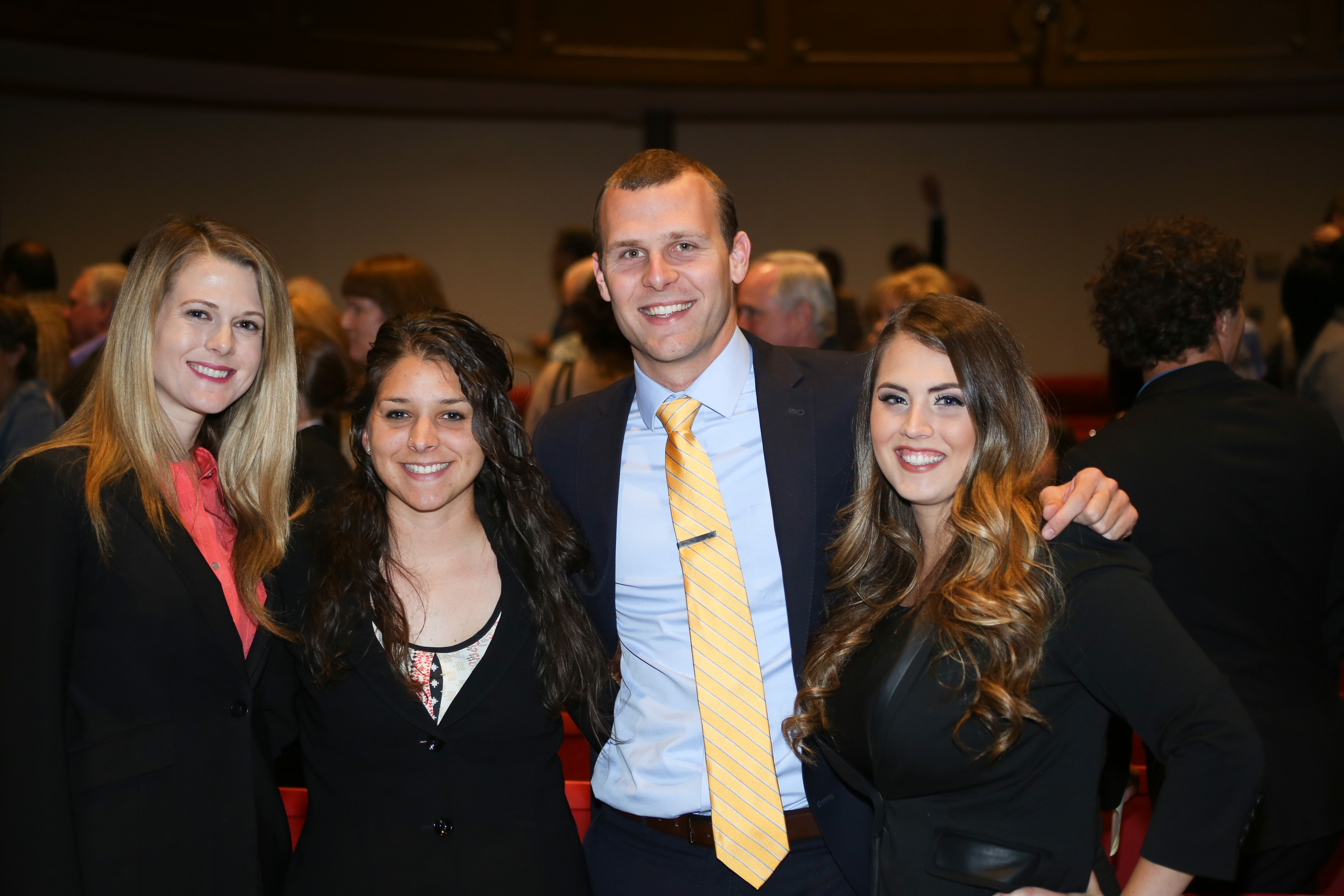 group shot of law students at bar admission ceremony
