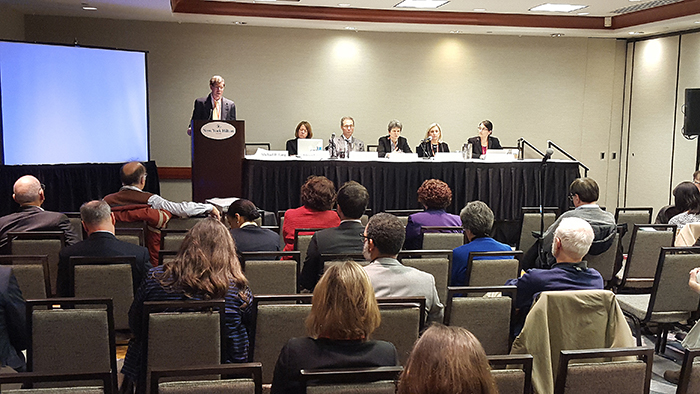 AALS Conference audience looking at panelist