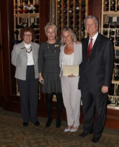 Dean Campbell with donors