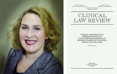 marzouk clinical law rev headshot and cover