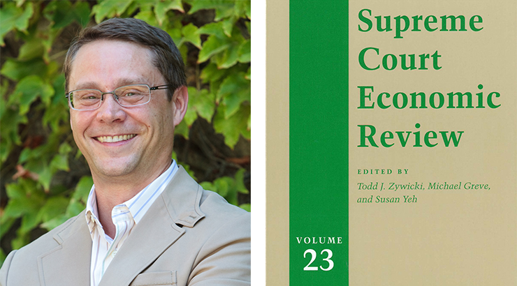 bart wilson with law review cover