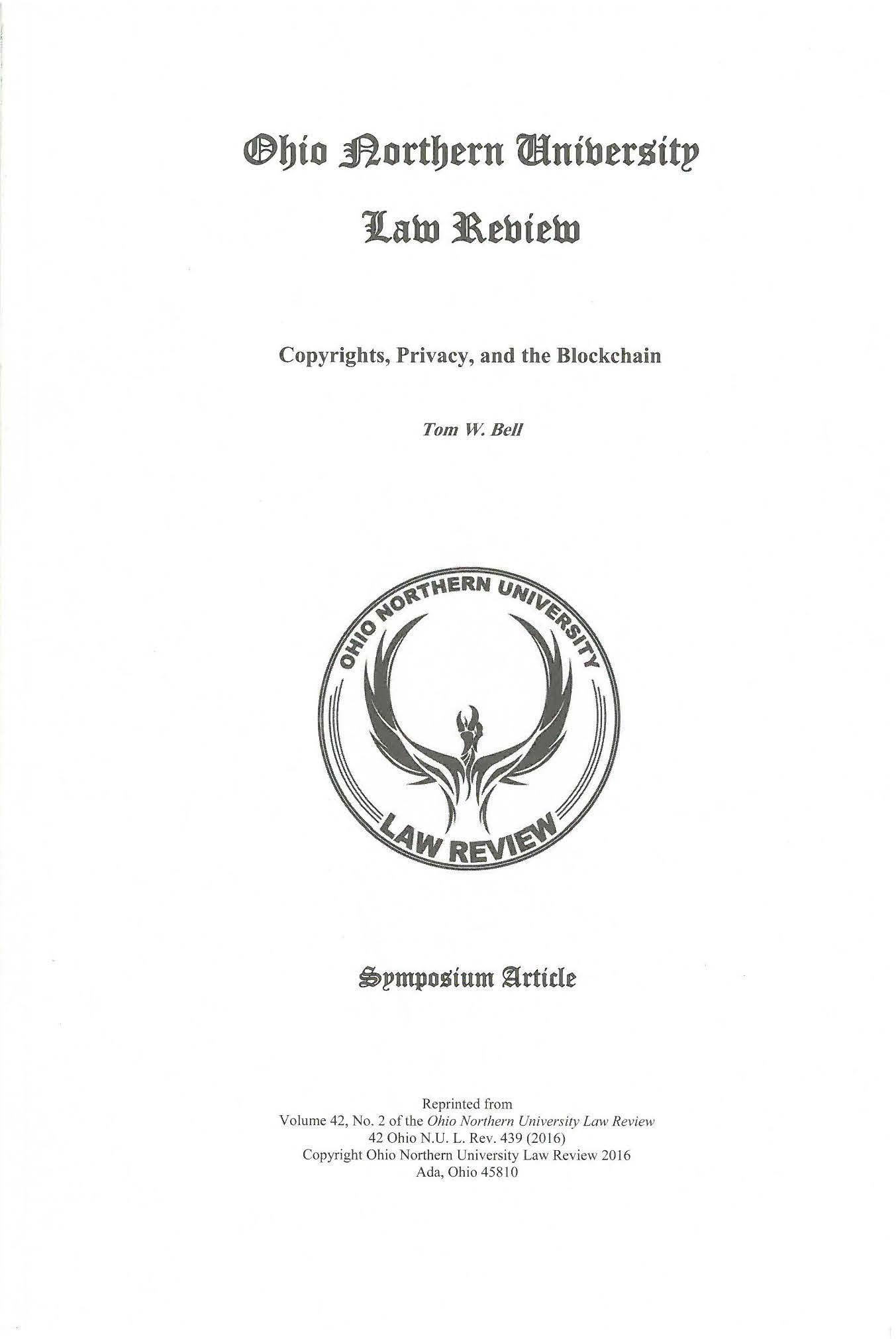 ohio law review cover