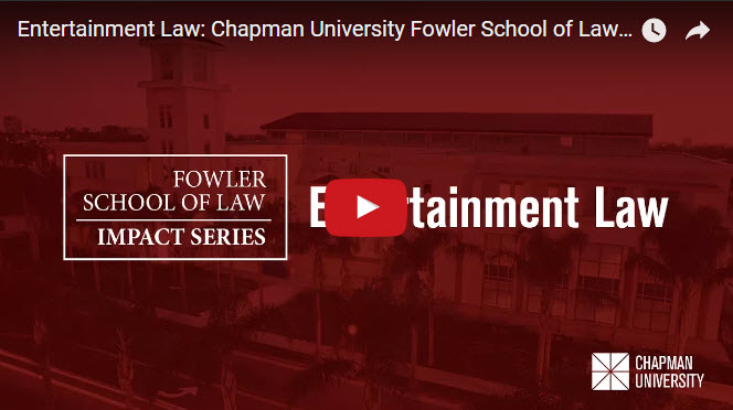 chapman entertainment law