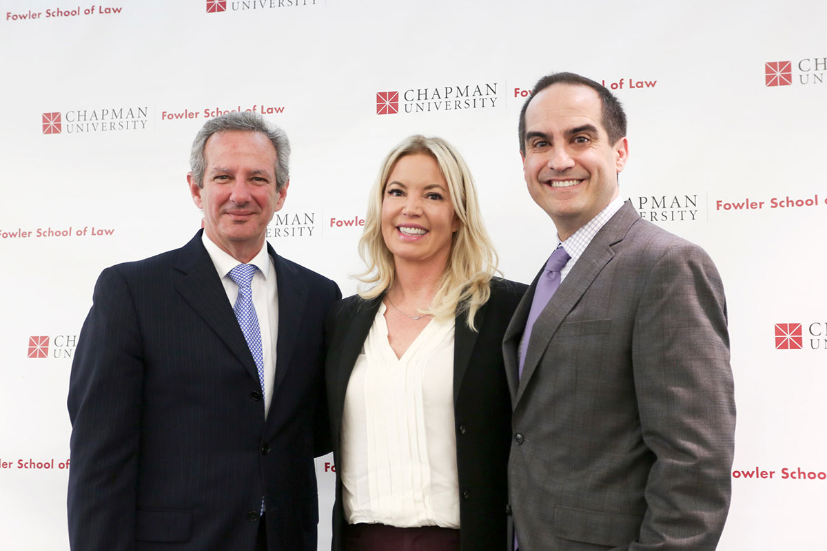 Dr. Thomas Turk, Jeanie Buss, Matt Parlow