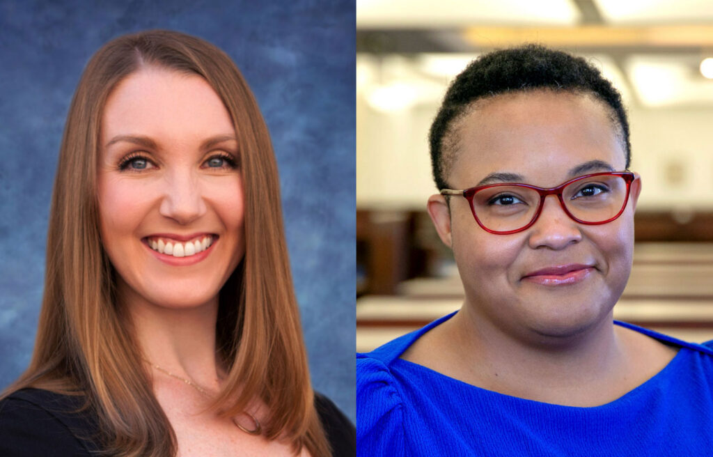 Kristen Spada-O'Brien and Janeen Williams