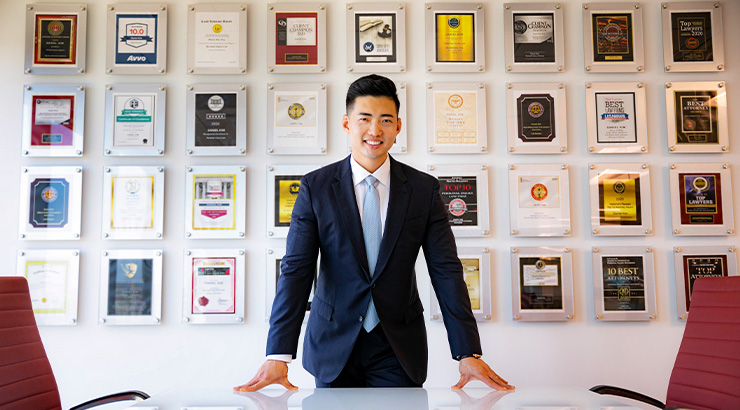 Photograph of alumnus Daniel Kim