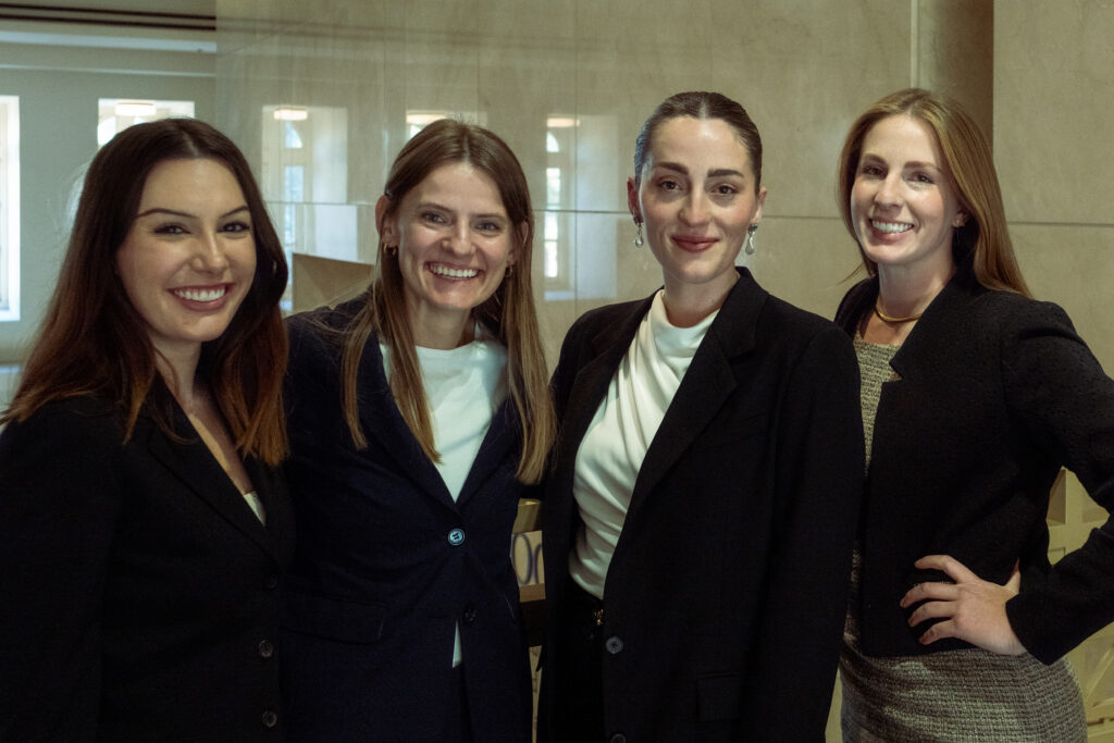 Photgraph of contestants after their moot court presentations