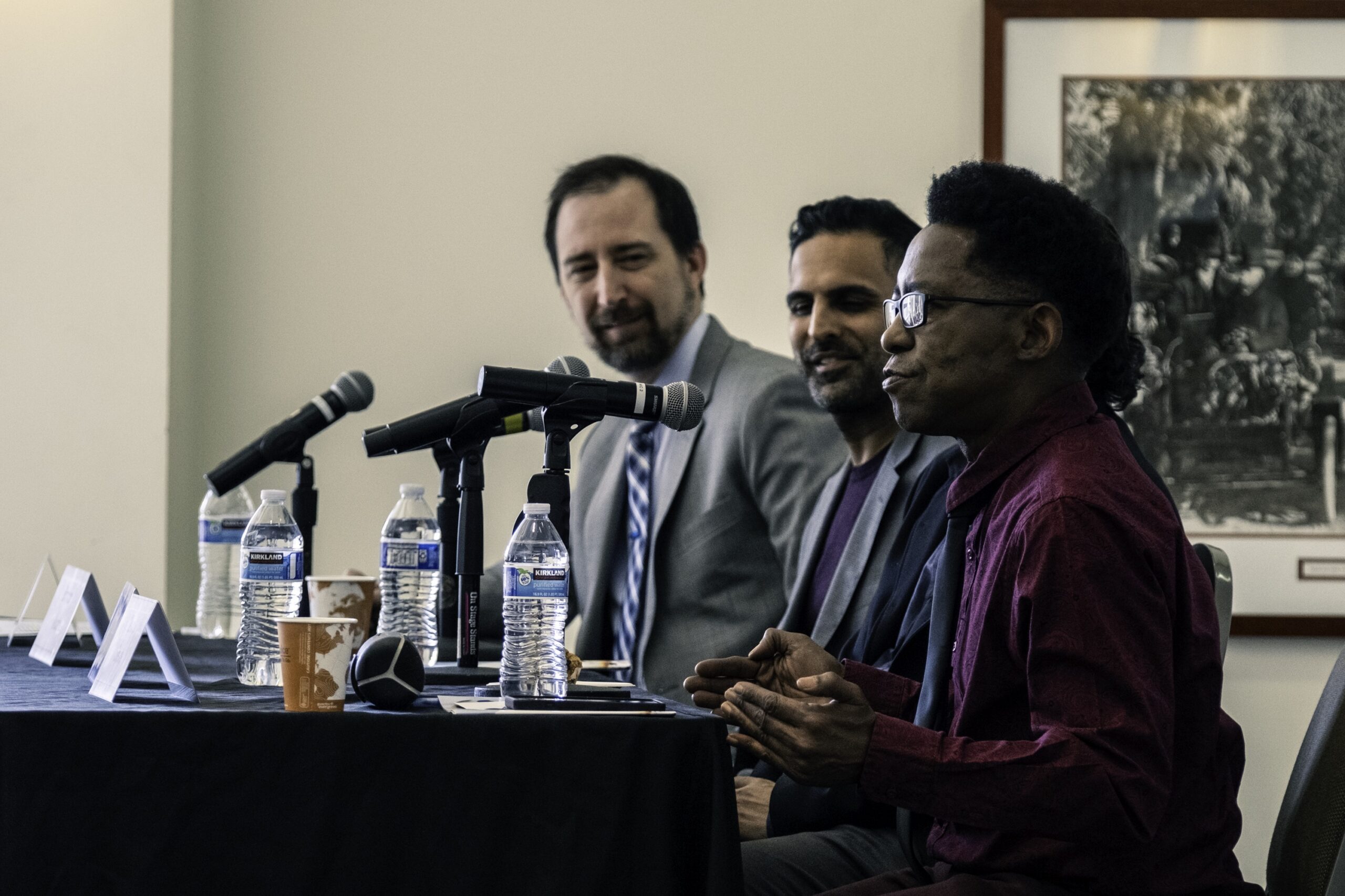 Photograph of Professor Kevin Greene speaking during his panel at the 2024 Chapman Law Review Symposium