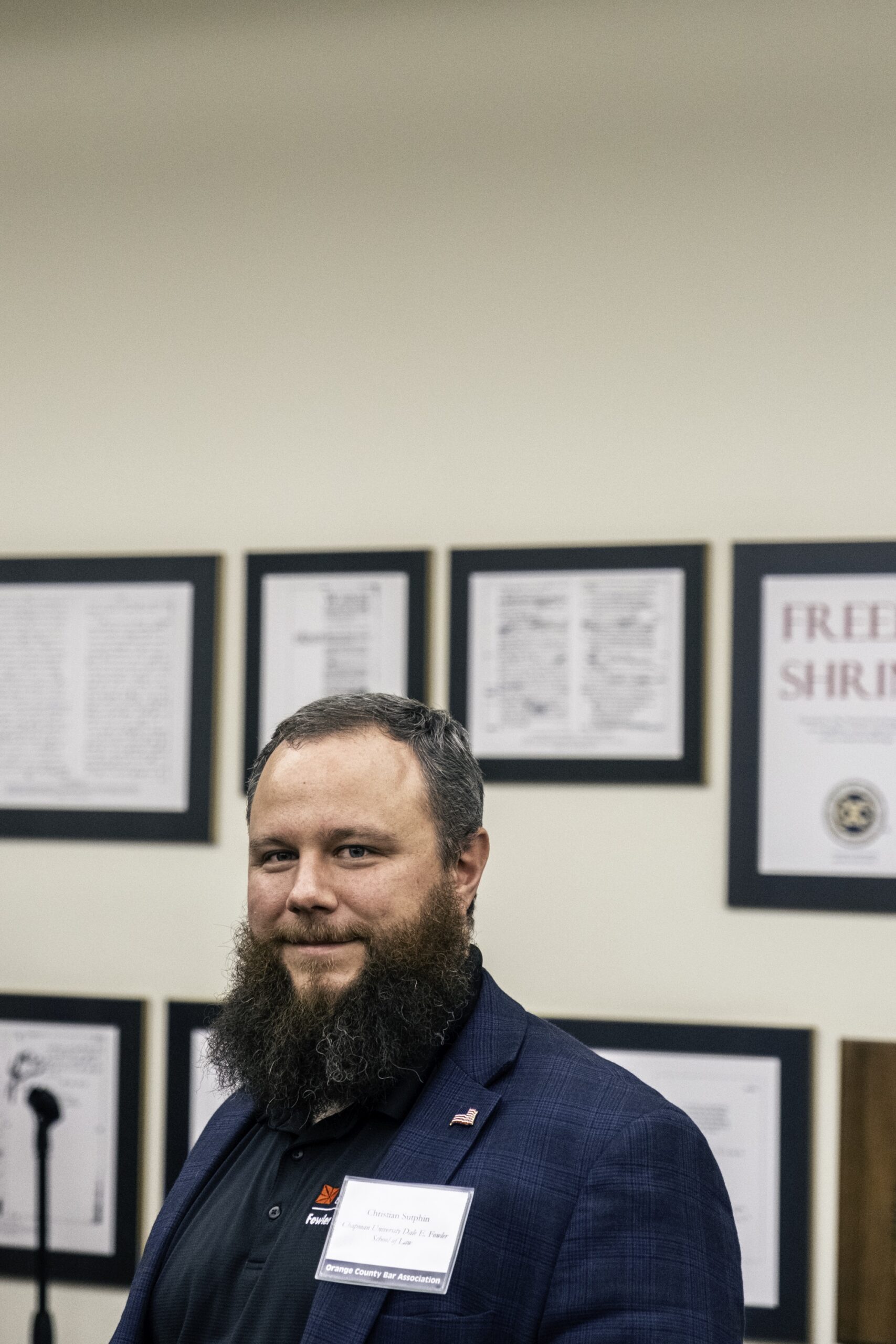 Photograph of Fowler student christain Sutphin