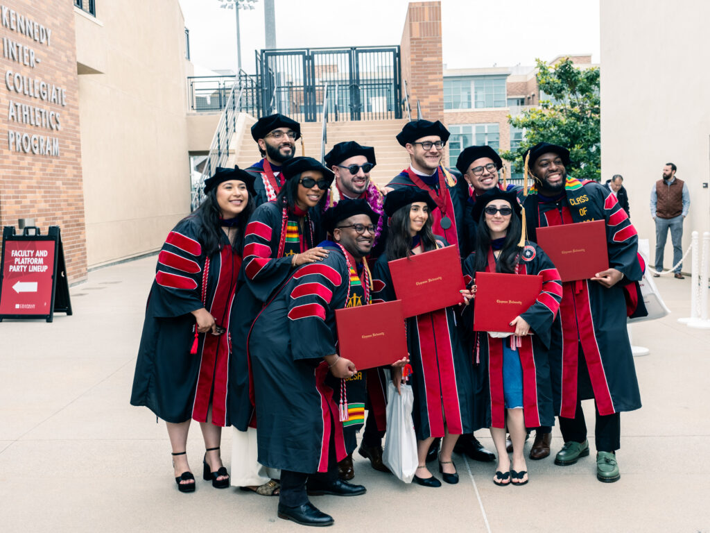 Graduation Ceremony 2024: Students pose for a picture
