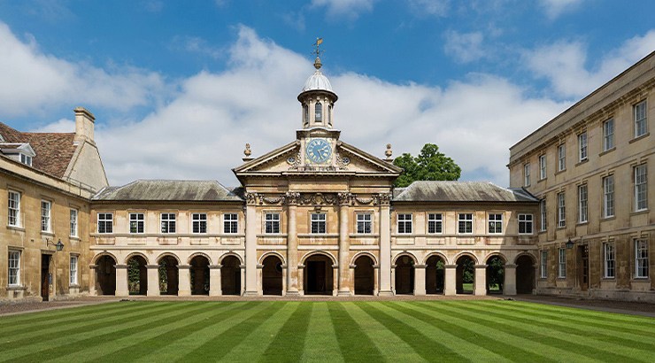 Cambridge University exterior photograph