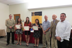 Ross Undergraduate Research Prize Winners
