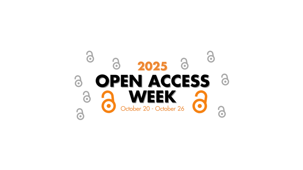 Leatherby Libraries 2025 Open Access Week Activities