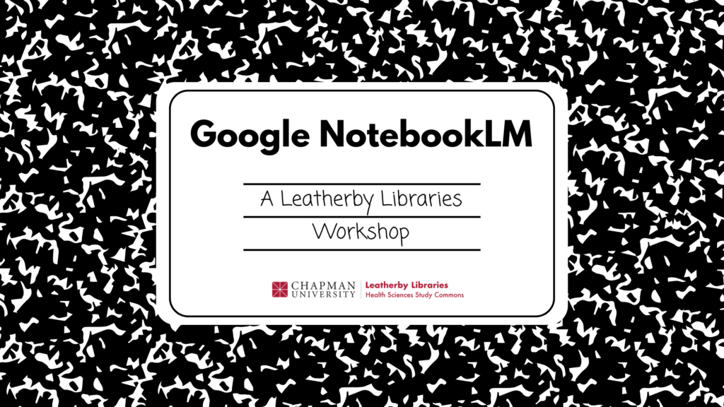 NotebookLM Workshop