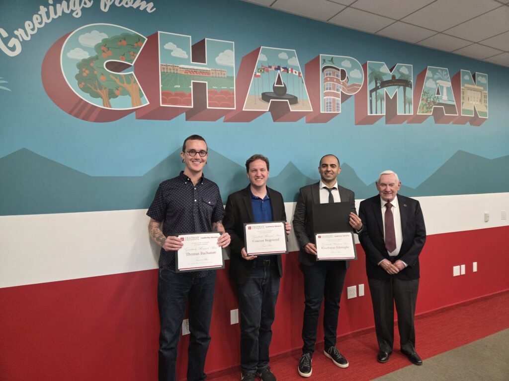 Congratulating the Eric M. Scandrett Graduate Research Prize 2026 Winners