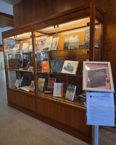 First Floor Lewis Family Lounge Display Case