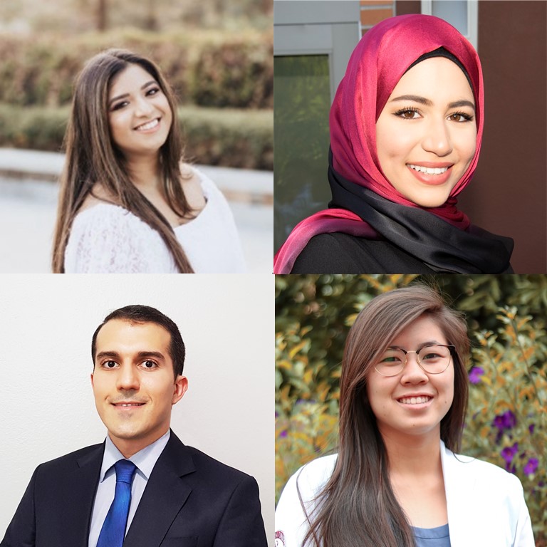 Rabka Gajiani, Nadine Saab, David Salehi and Courtney Wong