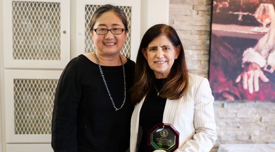Dr. Coco Yang and Dr. Laila Khoury-Chamoun