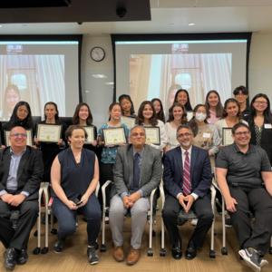 Kaitlyn with her Summer Program cohort and faculty mentors