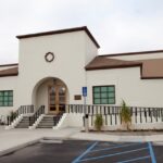 Cypress School Building front