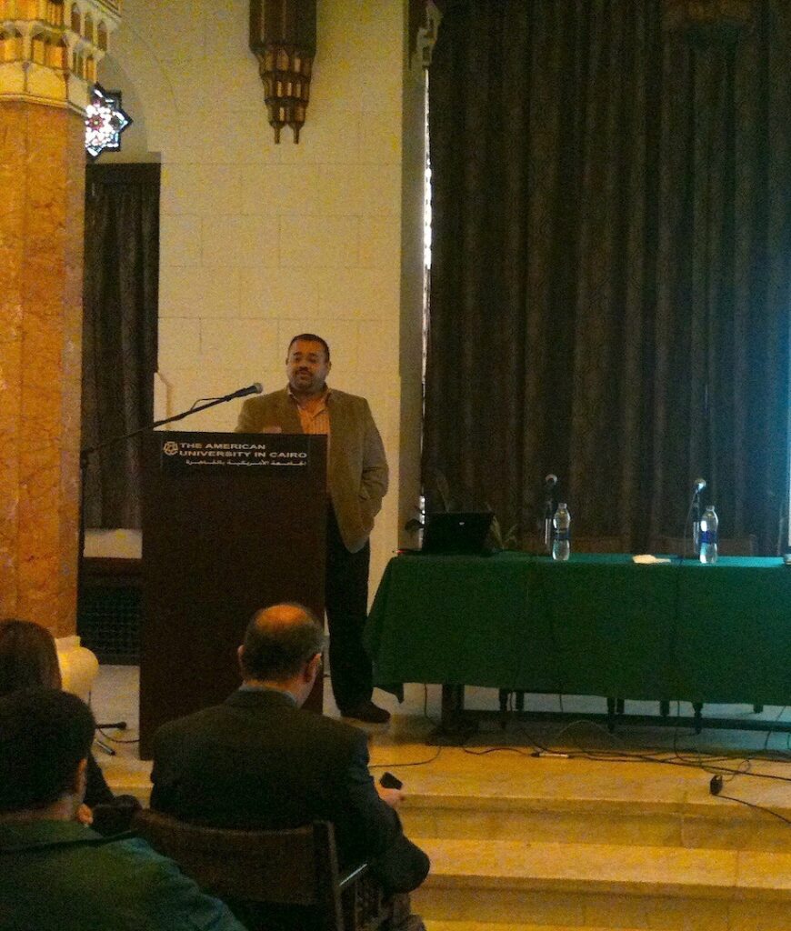 Dr. Hesham El- Askary Speaks on Climate Change at American University in Cairo
