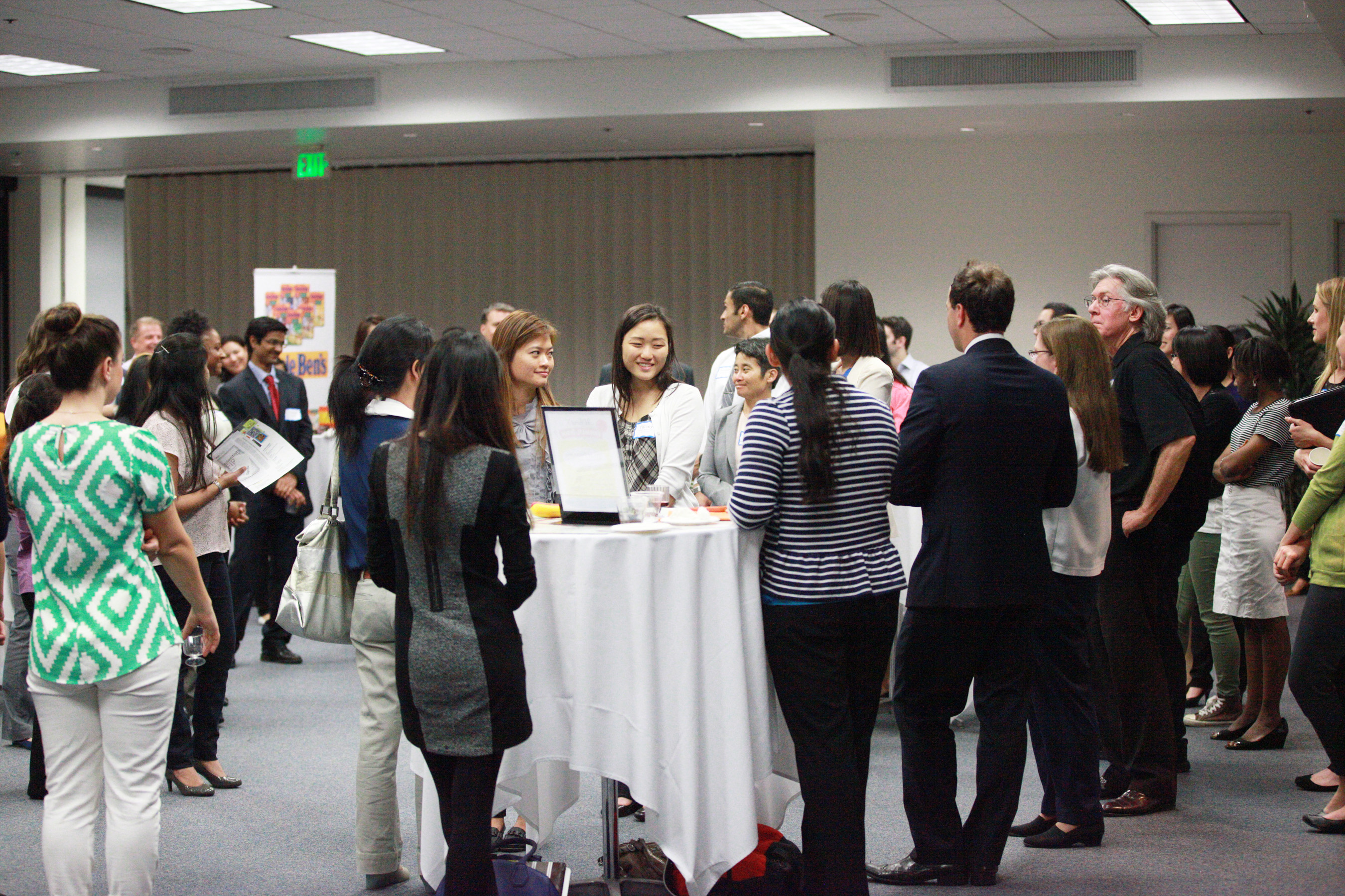 Food science students networking!