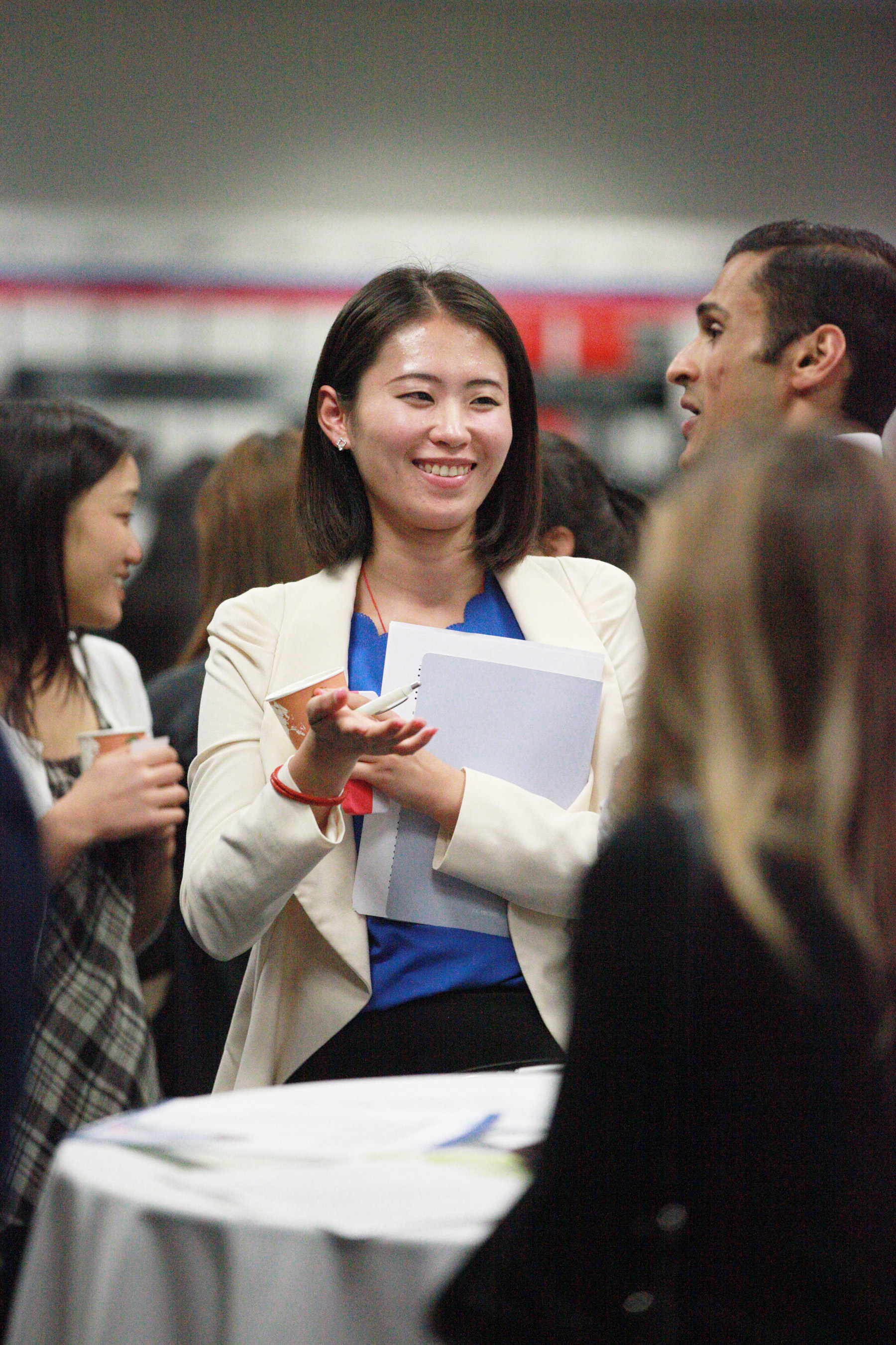 Food science students networking!