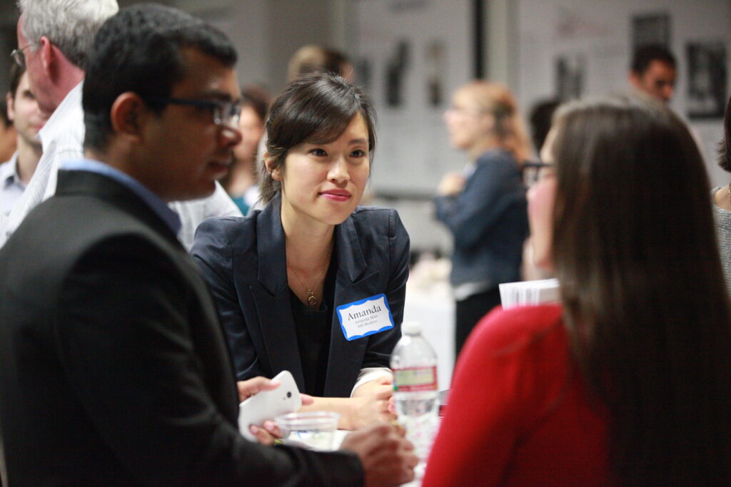 Food science students networking!