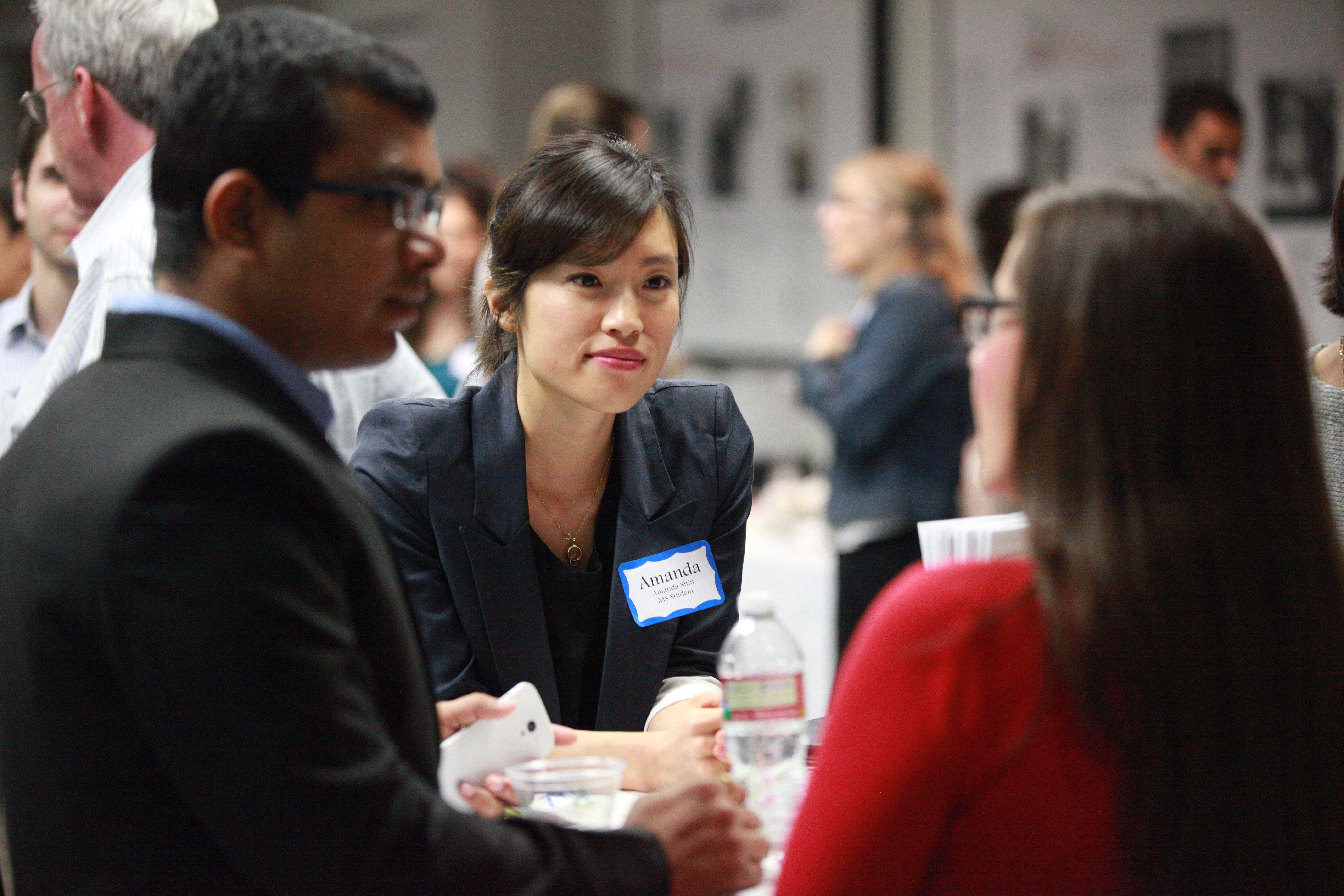 Food science students networking!