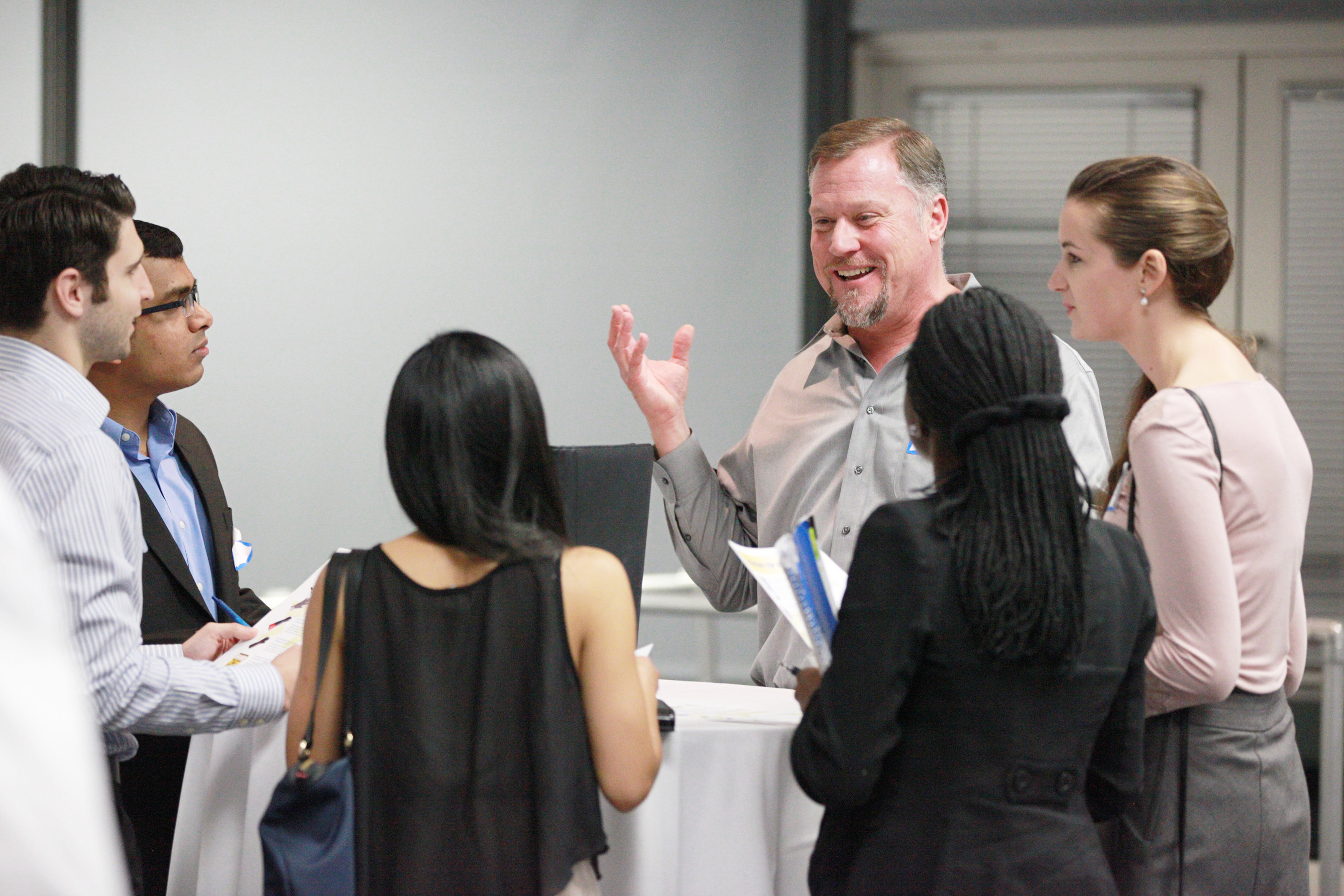 Food science students networking!