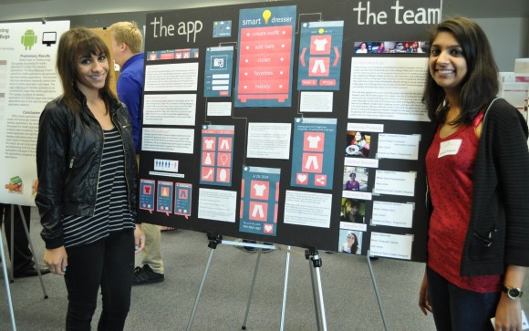 Mirabel Rice and Aneesha Prakash Creating App