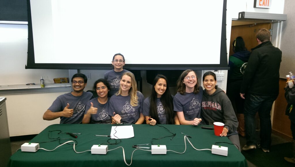 Food Science students in the competition