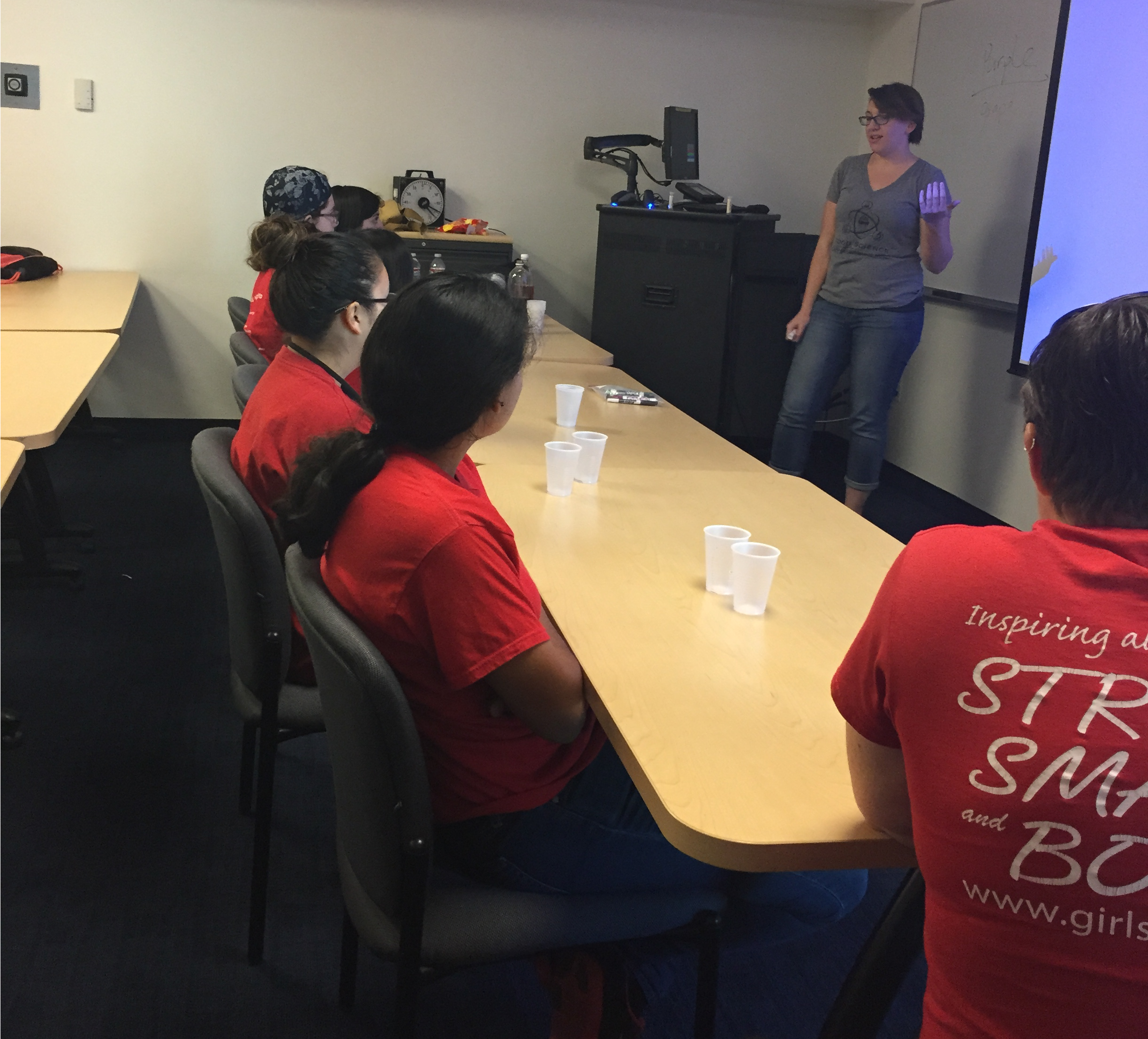 Girls Inc Food Workshop